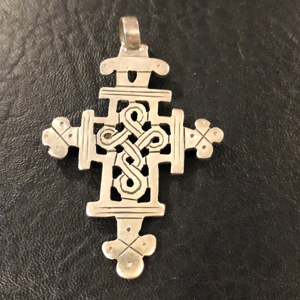 Sterling Cross Pendant